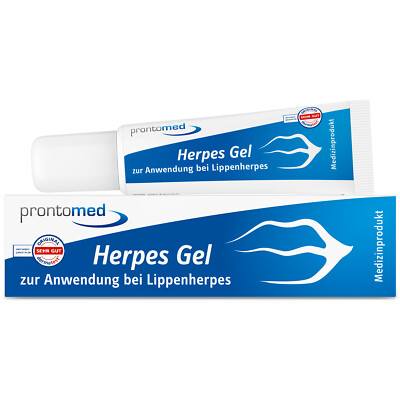 Prontomed Herpes Gel 8ml - Die neue Alternative bei Lippenherpes Herpes labialis