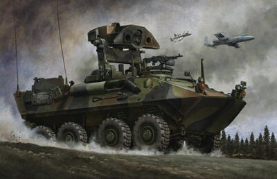 Trumpeter 00372 - 1:35 USMC LAV-AT Light Armored Vehicle Antitank - Neu