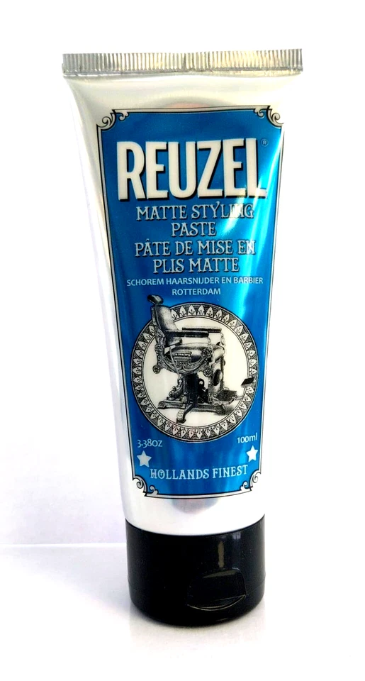 Reuzel Matte Styling Paste - Texturising Medium, Pliable Hold 100ml