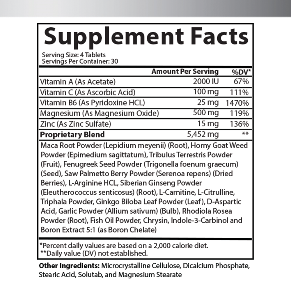 Testosterone Booster Monster Test Testosterona + Monster Test Nitric