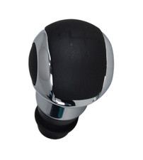 Schaltknauf 6 + R für Peugeot 208 2019-2021 Citroen DS3 C4 DS4 Schwarz + Chrom