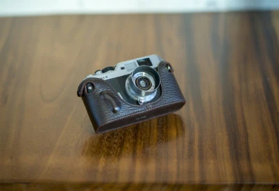 ZHOU CASE Mr Zhou Brown Leather Case for Voigtlander Bessa R R2 R3a L T