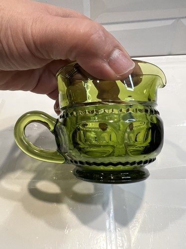 VTG King's Crown Creamer Sugar Bowl w/ Underplate - Picture 11 of 11