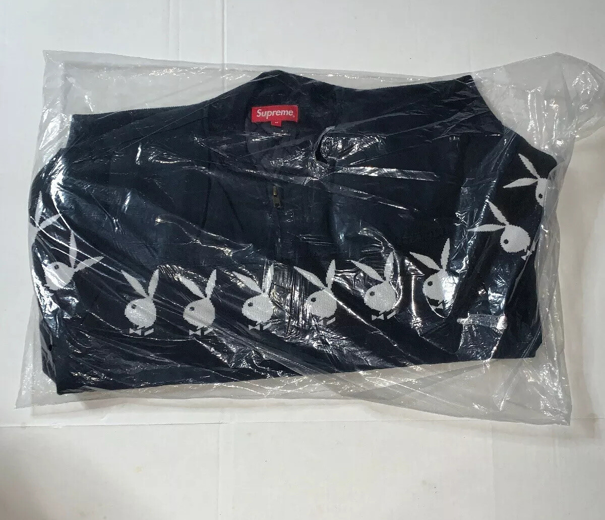 Brand New- Supreme Playboy Crew Full Zip Bomber Jacket SS19 Brand New- Supreme Playboy Crew Full Zip Bomber Jacket SS19