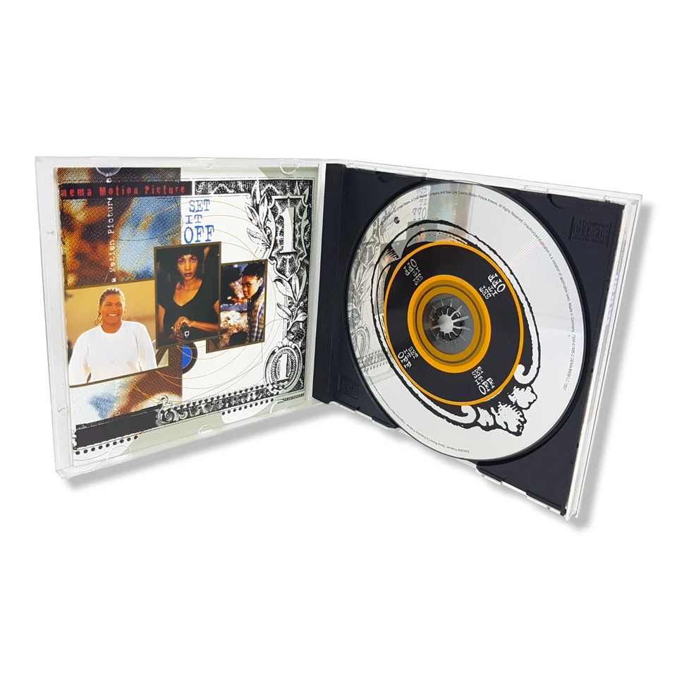 SET IT OFF Music From Motion Picture CD 1996 En Vogue Blulight Seal Ray J X Man - Bild 3 von 3