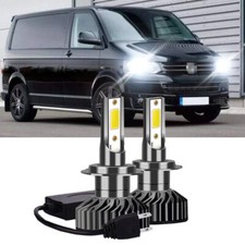 FOR VW TRANSPORTER T5 2003-14 Twin H7 LED HEADLIGHT BULBS KIT CANBUS ERROR FREE