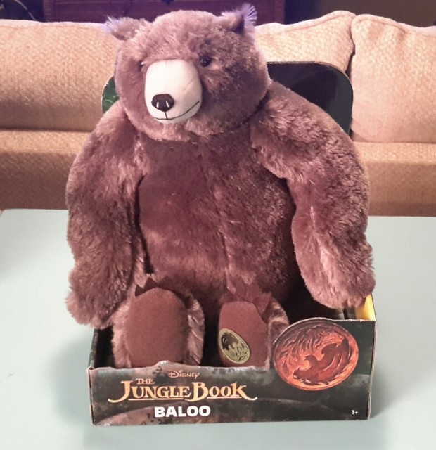 Baloo Plush The Jungle Book Disney Just Play 2015 | eBay