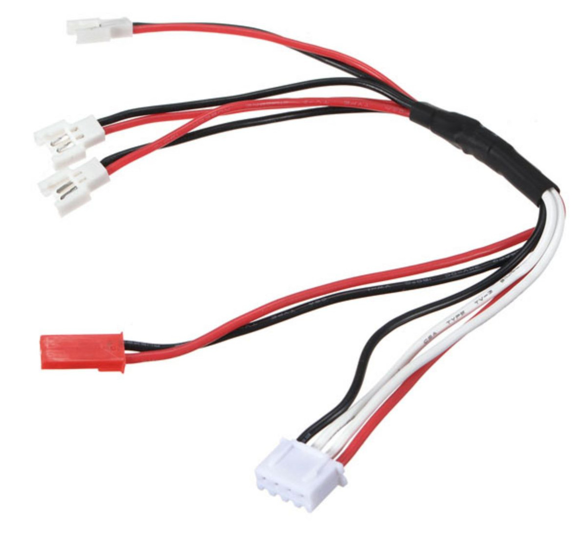 10 Stück Balance-Ladekabel – 15 Cm, Für 4S LiPo Akkus (14.8V), Mit JST XH Stecker