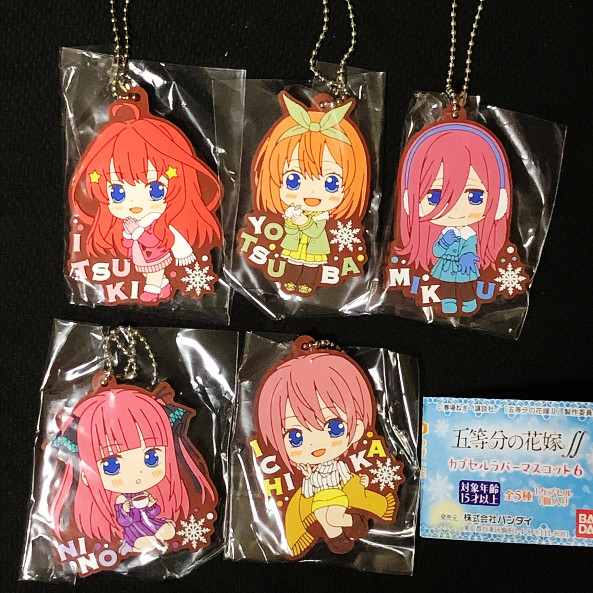 The Quintessential Quintuplets Season 2 Capsule Rubber Mascot 06
