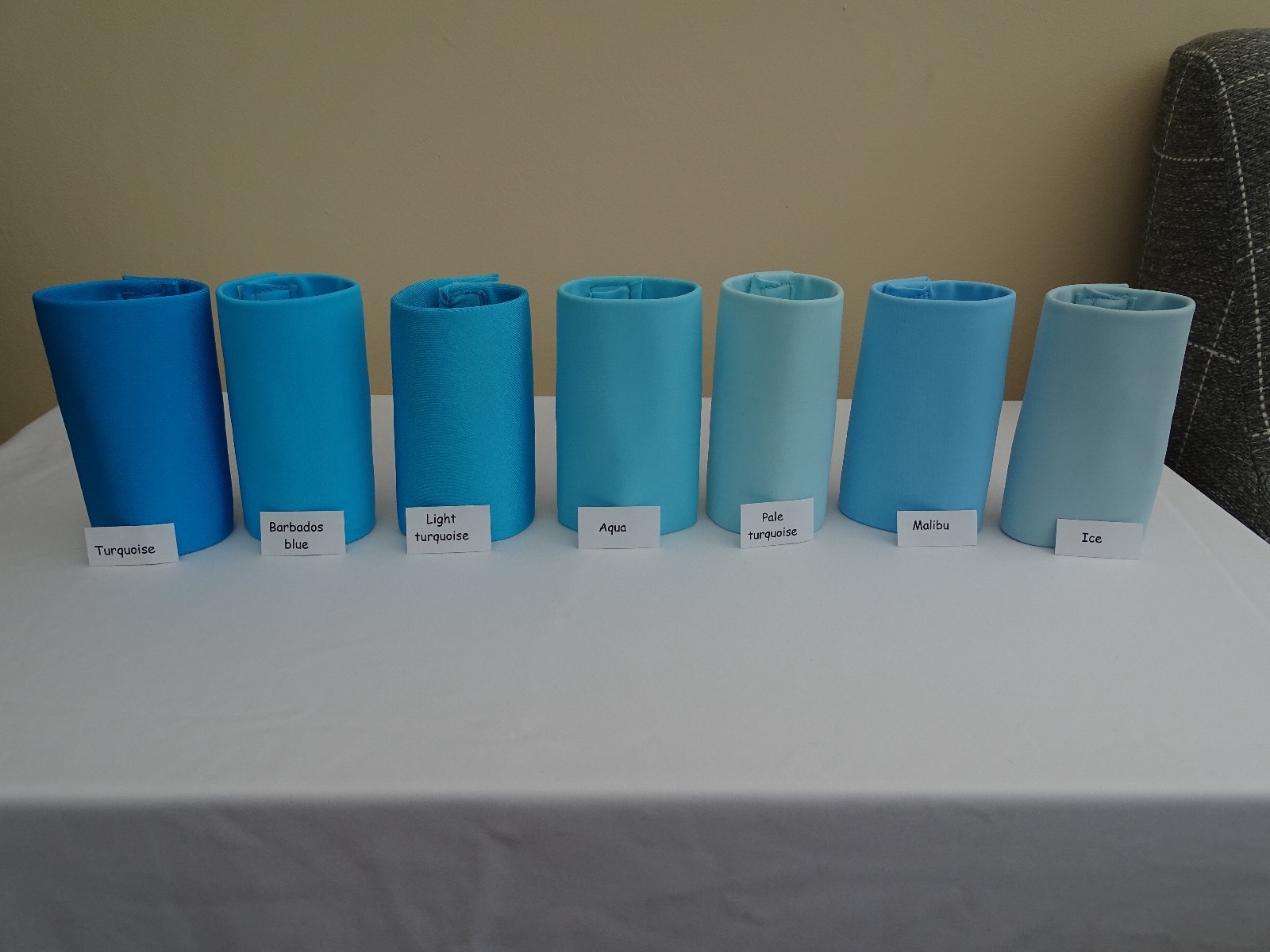 Freestyle disco dance costumes 3",4" or 6" pony tail cones Blues & turquoises eBay