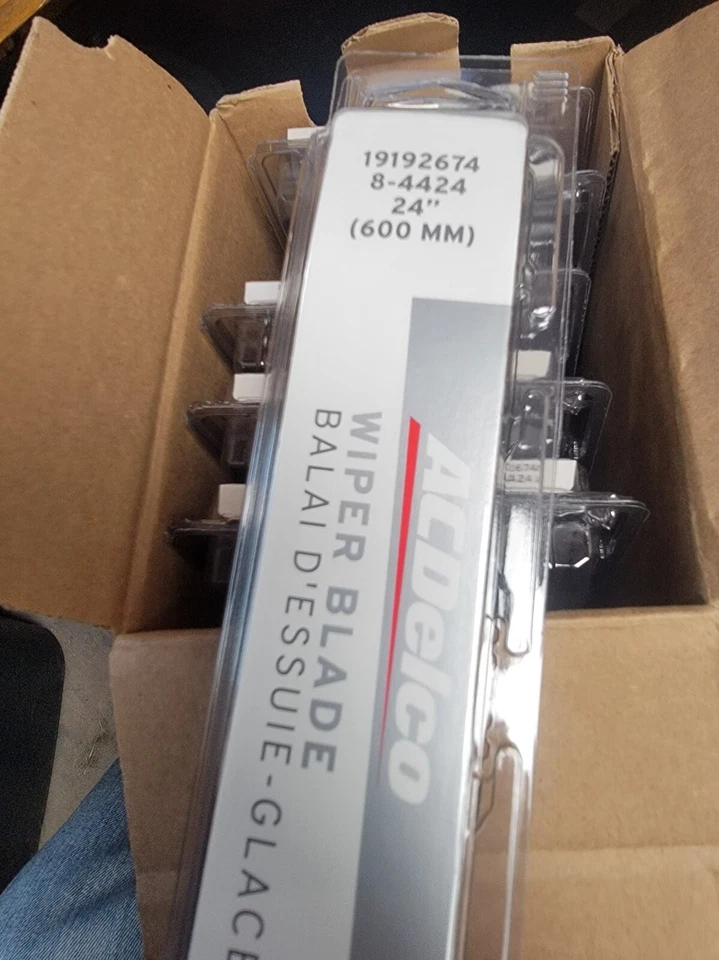 Pacote com 10 lâminas de limpador para todas as estações 8-4424 ACDelco - Imagem 4 de 4