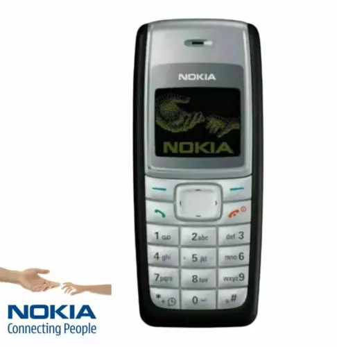 Nokia 1112 - Black blue (Unlocked) 2G GSM Cellular Phone - Bild 2 von 3