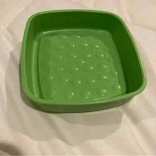 Vintage Tupperware 804 Soap Dish Container Scrub Pad Holder