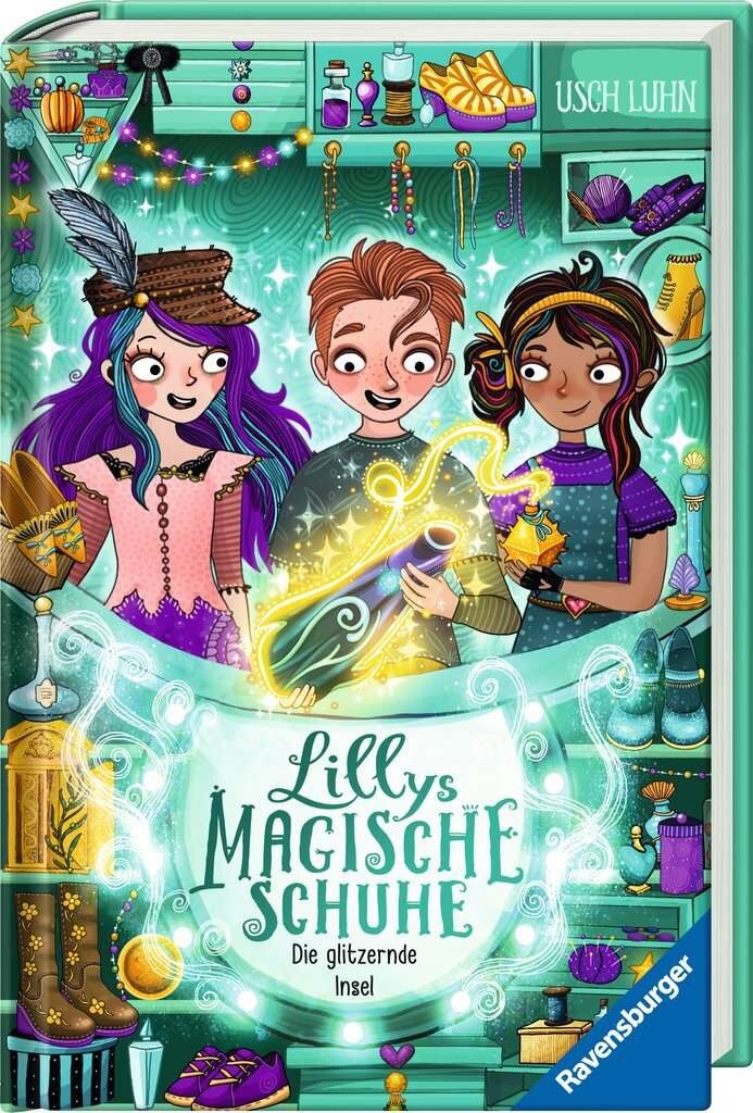 Thumbnail - Lillys Magische Schuhe, Band 8: Die Glitzernde Insel, Gebundene