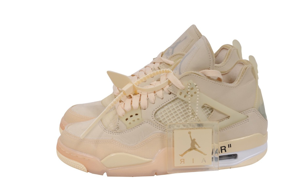 Nike air Jordan 4 Retro SP X White sail men HONEST REVIEW OF THE OFF-WHITE JORDAN 4 RETRO SP  main image 2