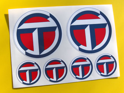 Talbot Logo Vintage Rétro Rally Stickers Autocollant - 第 1/1 張圖片