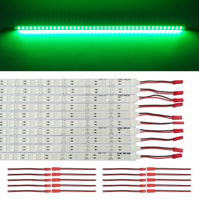 Under Cabinet LED Lighting 10Pack Rigid DC 12V Light Strip Green 