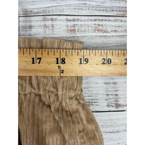 Forever 21 Plus 2X Tan Corduroy Denim Mini Skirt NEW Festival Concert Neutral - Picture 5 of 8