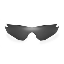 Walleva Black Polarized Replacement Lenses For Oakley M2 OO9212 Sunglasses