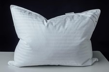 Goose Down Feather Soft Pillows One Pillow 100 Cotton Supportive Bed Pillow Str