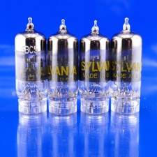 Four Choice SYLVANIA 6BC5 6CE5 Tubes NOS NIB Test  : 102 116 121 132 TV-7