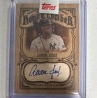 2026 Topps Series 1 Aaron Judge Heavy Lumber Autographed Relics (RAW)