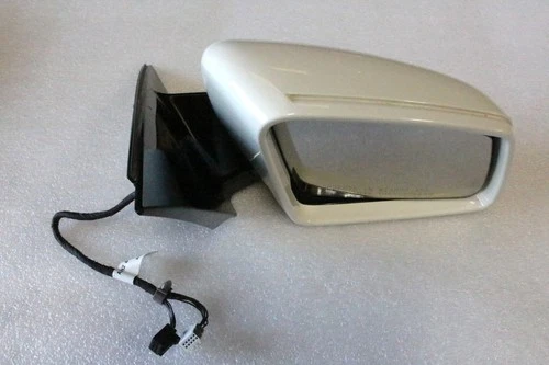 W212 Mercedes Passenger Right Side Rear View Door Mirror Cover Glass Turn Signal