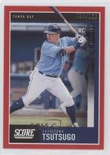 2020 Panini Chronicles Score Red 24/100 Yoshi Tsutsugo Yoshitomo Tsutsugo #8 z0q