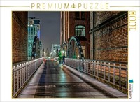 Calvendo Puzzle Kibbelsteg, Hamburg | 1000 Pieces, Finished Size 25.2 × 18.9 In