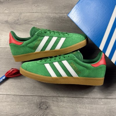 Adidas Gazelle Mexico Cup ''Green / White / Red'' - Größe UK 9 / EU 43 1/3