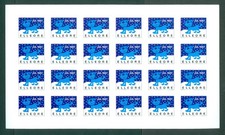 Denmark. Elleore 1987. Local. Christmas Sheet MNH. Lion,Snow,Winter.Imperforated