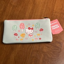 Hello Kitty Pencil Pouch by Sanrio School Supplies 9 in x 5 in Anime