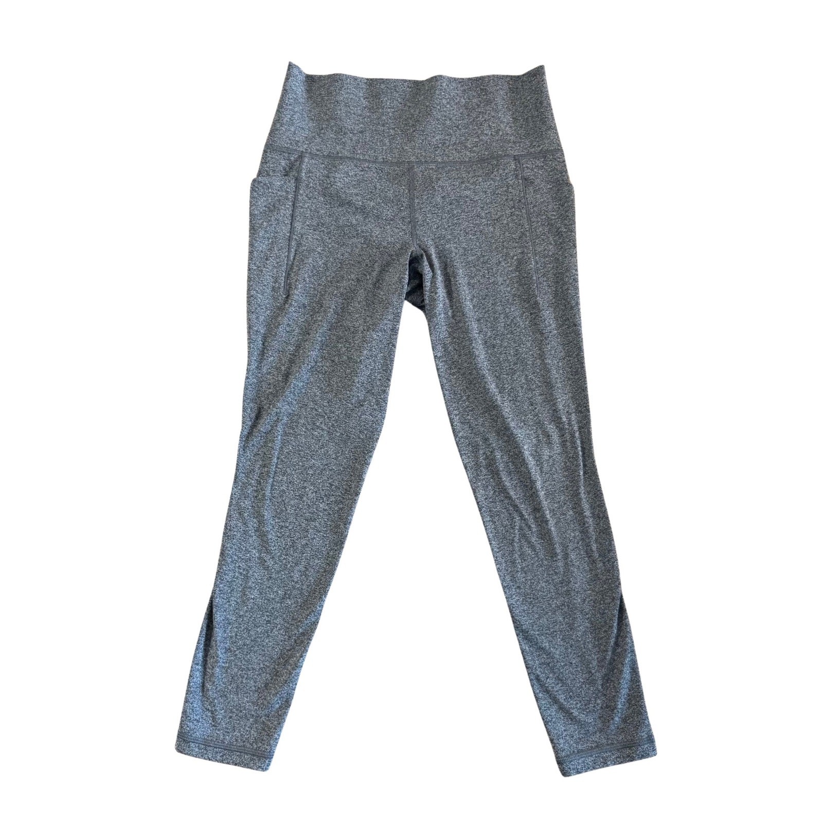 Athleta | Gray Salutation Stash Pocket II 7/8 Tight Leggings | Women’s Size S