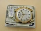 Vintage VOSTOK 2409A USSR Watch 1982 Gold Plated Au5 Box & Papers Soviet 36mm