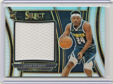 Jalen Pickett 2023-24 Select RC Jumbo Swatch RJS-PK Prizm