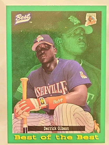 1995 Best Best of the Best SP Derrick Gibson #108 Ashville Tourists Loc150