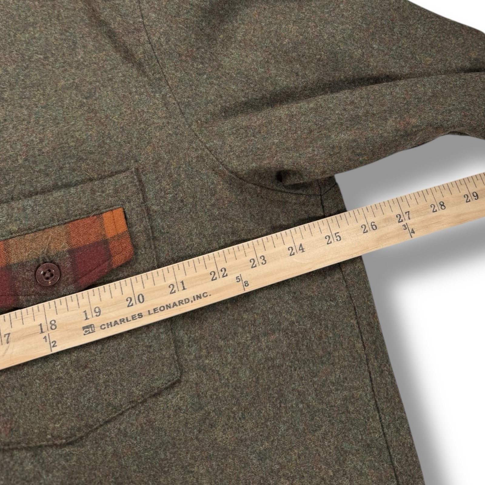 Pendleton Wool Button Down Board Shirt Thomas Kay… - image 3