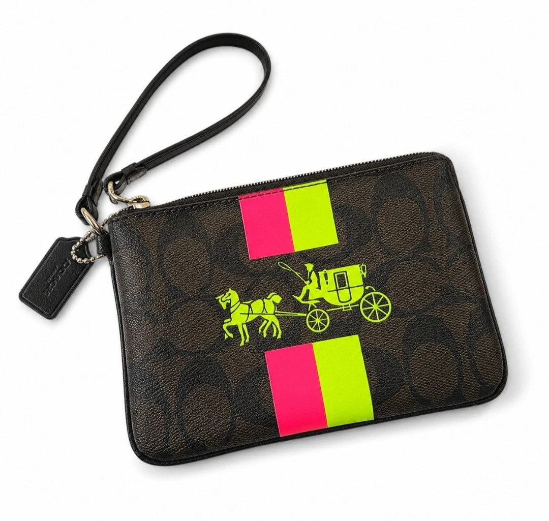 Coach Striped Small Bags & Handbags for Women for sale | eBay
