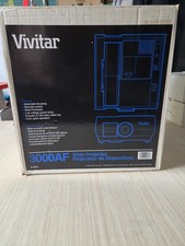 Vivitar 3000AF Tabletop Mount Slide Projector w/ Remote BOX No Tray -WORKS