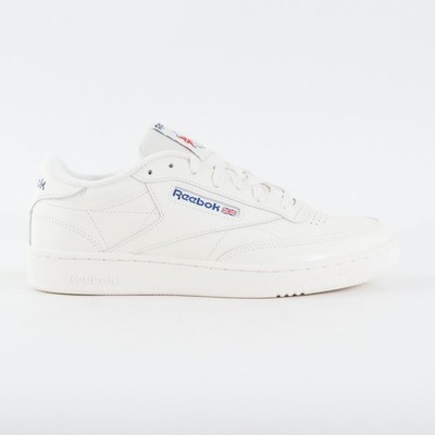 Herren Reebok Club C 85 HP4321 Off White Leder Freizeit Schnürschuhe Sport Turnschuhe