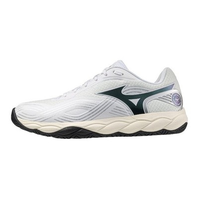 MIZUNO Wave Enforce Coat 2 Wide AC 61GA2638 02 Weiß Schwarz Weite 3E...