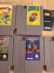5 Nes Spiele Wizzard And Warriors 1 2 Und 3 Mario & Yoshi Und Mario Bros