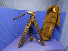 Sachtler Video 20 SB Fluid Tripod w/2-Stage Carbon Fiber Legs, Handle, Case