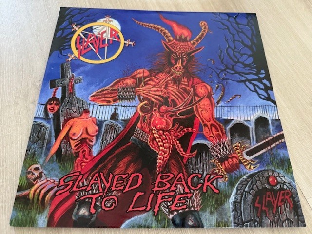 SLAYER - SLAYED BACK TO LIFE LIM. 2LP (BLUE) METALLICA,DEATH