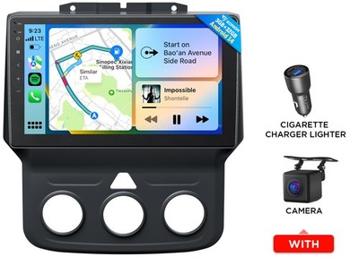 For RAM 1500 2013-2018 9'' Android 14 Car Radio Stereo GPS Navi CarPlay Head Unit