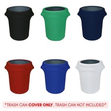 Your Chair Covers - Spandex Trash Can/Waste Container Covers