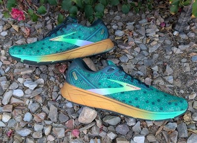 Brooks Ghost 14 Shoes Sneakers Men 9.5 Running Limited Edition Shamrock Clover