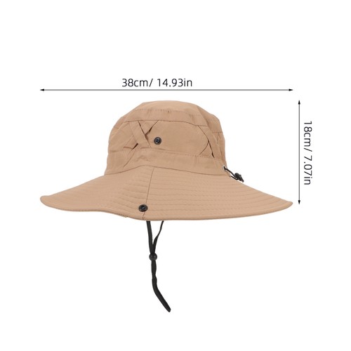 2 Pcs Sun Visor Men and Women Man Full Brim Fishing Hat Fisherman - Picture 12 of 12
