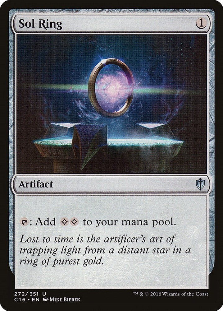 Sol Ring - NM MTG Commander 2016