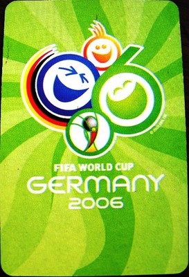 2006 Chinese SOCCER STAR FIFA World Cup Germany Playing Card You Pick Player